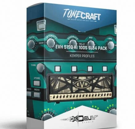 Develop Device TONECRAFT EVH 5150 III 100S EL34 Pack for Kemper Profiler